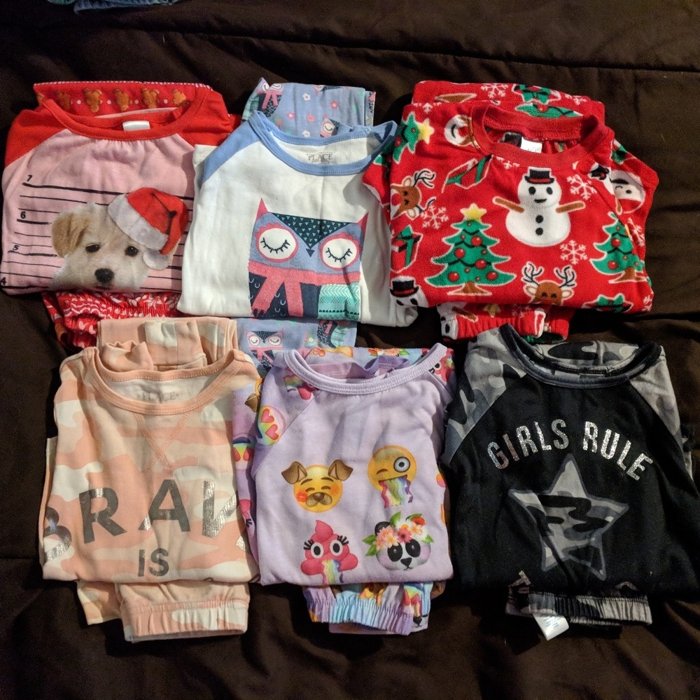 4t winter girls pjs